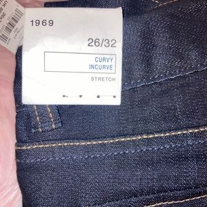 Gap 1969 jeans curvy incurve